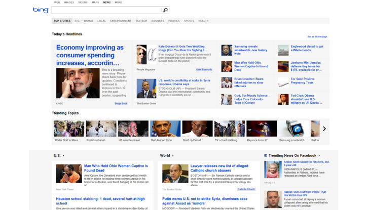 Bing Sosyal Haber Servisi Olacak