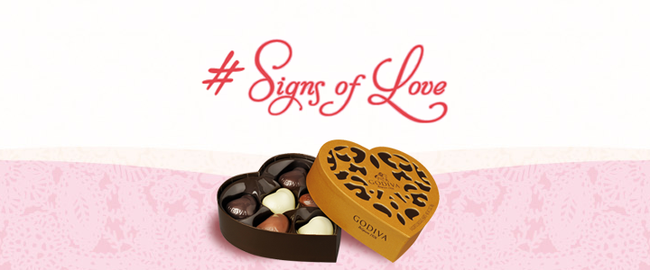 Godiva Facebook Kampanyası: Signs of Love