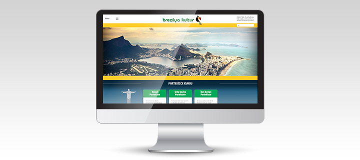 Brezilya Kültür Merkezi’ne Renkli Web Sitesi