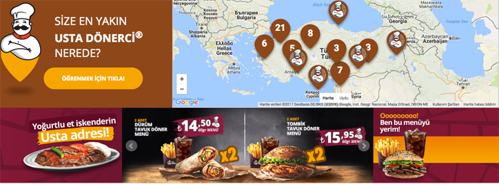 Usta Dönerci Web Sitesi Yenilendi!