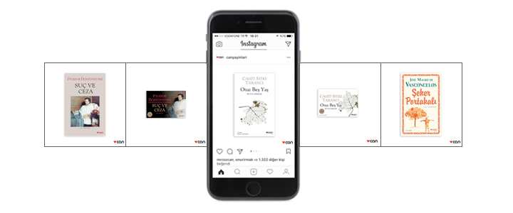 Can Yayınları Minikitap’larını Instagram’ın Yeni Özelliği Carousel İle Anlattı!