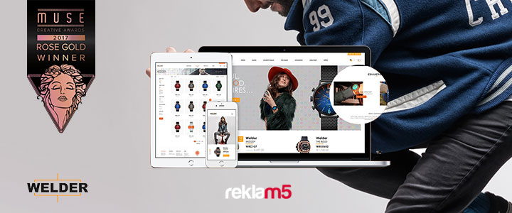 Welderwatch.com E-Ticaret Projesinin İlk Global Ödülü Muse Creative’den!