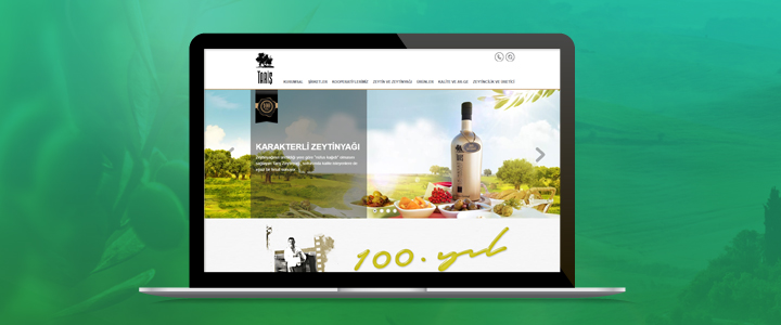 Tariş Zeytinyağı’nın Yeni Web Sitesi Yayında