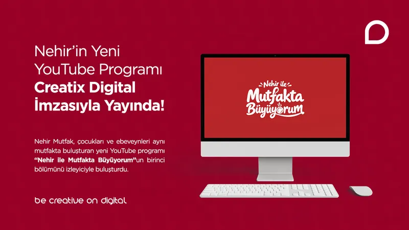 Nehir’in YouTube programı Creatix Digital İmzasıyla Yayında!