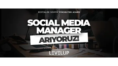 LEVELUP Sosyal Medya Yöneticisi Arıyor!