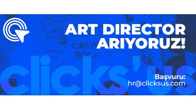 Clicksus, Art Director Arıyor!