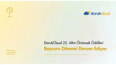 DorukCloud 23. Altın Örümcek Ödüllerinde Başvuru Dönemi