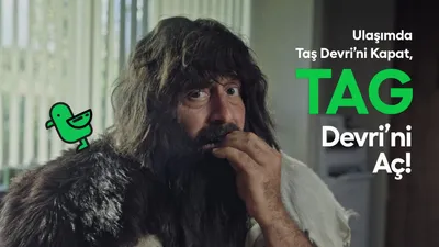 TAG’dan reklam filmi: “Ulaşımda Taş Devrini Kapat