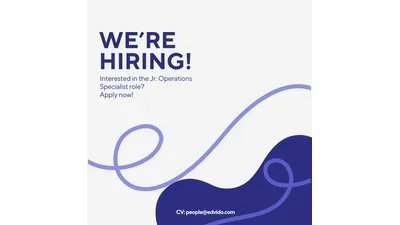 Edvido Jr. Operations Specialist Arıyor!