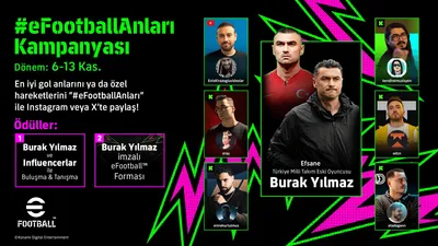 eFootball’a Türkiye’den İlk Legend: Burak Yılmaz