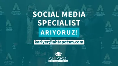 Ahtapot Sosyal Medya "Socıal Medıa Specıalıst" Arıyor!