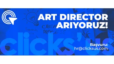 Clicksus, Art Director Arıyor!