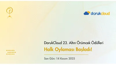 DorukCloud 23. Altın Örümcek Ödülleri’nde Halk Oylaması