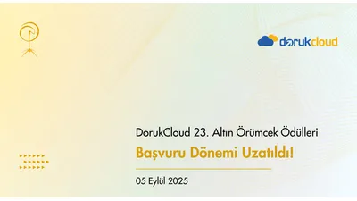 DorukCloud 23. Altın Örümcek Ödülleri Başvuruları 5 Eylül’e