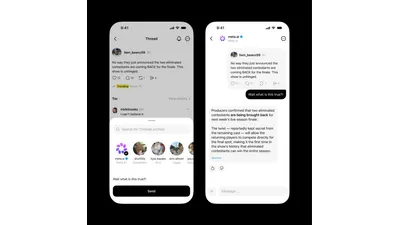 Meta AI, Threads Direkt Mesajlarında Kullanıma Sunuldu