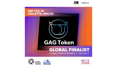 GAG Token, Global Startup Awards 2026’da 3 Kategoride Yarışıyor
