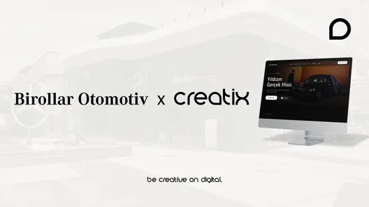 Birollar Otomotiv İçin Geleceğin Web Sitesi Creatix Digital İle Tasarlandı
