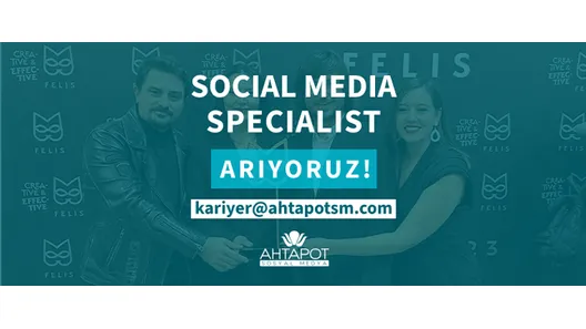 Ahtapot Sosyal Medya Social Media Specialist arıyor!