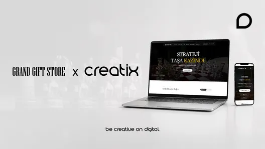 Grand Gift Store Web Sitesi Creatix İmzalı Yeni Yüzüyle Yayında!