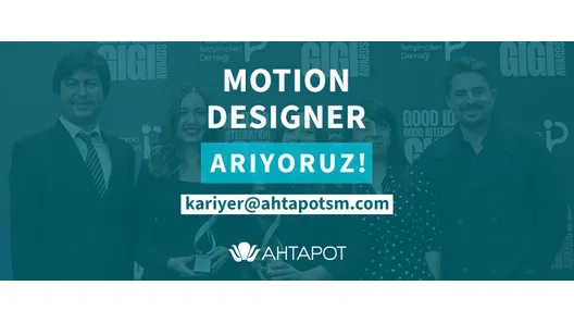 Ahtapot Motıon Desıgner Arıyor!