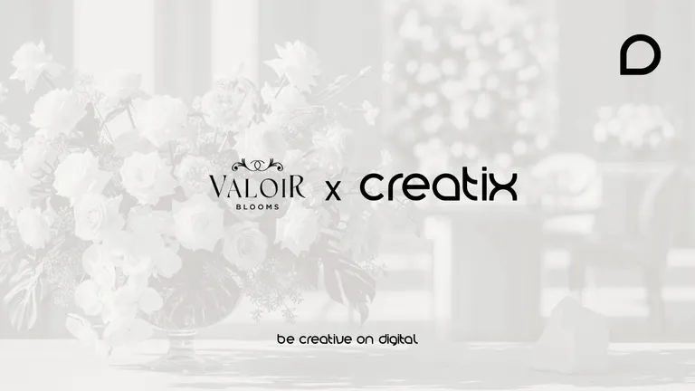 Premium Çiçek Deneyimi Valoir Blooms, Creatix ile Dijitalde Hayat Buluyor!
