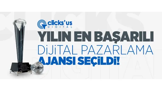 Clicks’us Dijital’e Uluslararası Çapta Ödül Geldi!