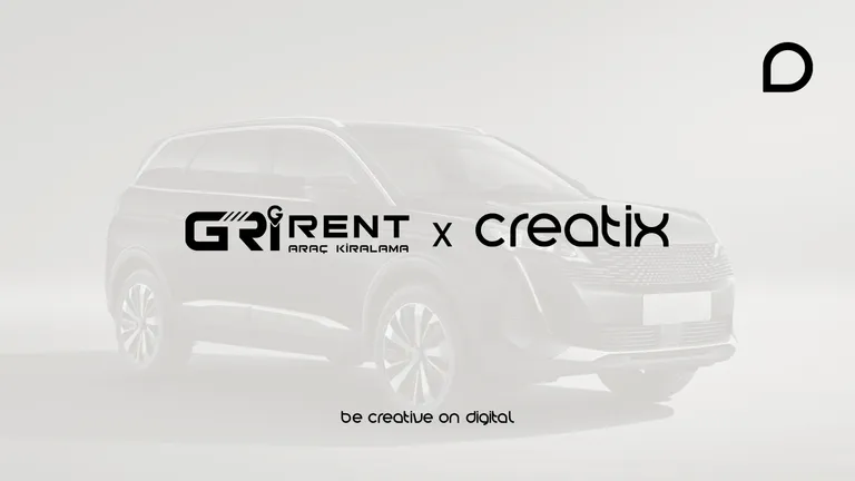 Gri Rent a Car Dijitalde Sürdürülebilir Büyüme İçin Creatix Digital’i Seçti!