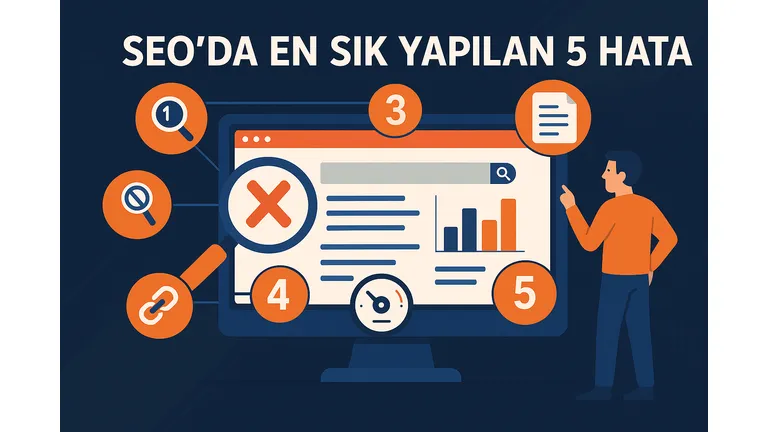SEO’da En Sık Yapılan 5 Hata