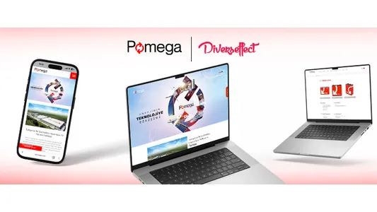 Pomega’nın Dijital Gücü, Diverseffect İmzalı Web Sitesiyle Yeniden Tanımlandı!