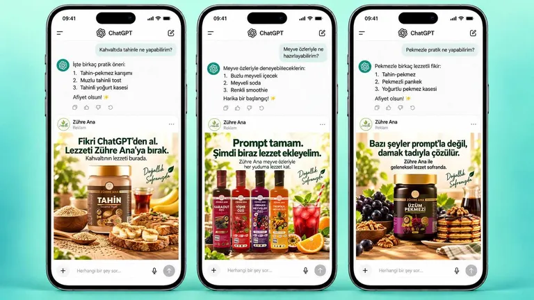 ChatGPT Reklamlarının Türkiye’deki İlk Gününde Zühre Ana’dan Dikkat Çekici Kampanya