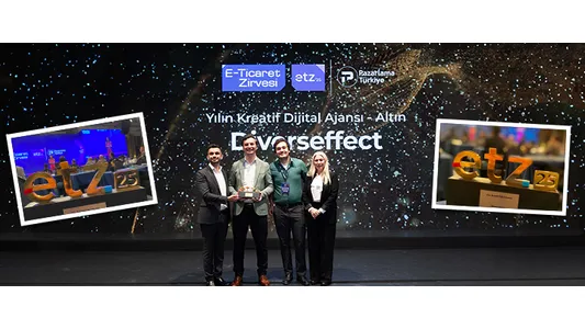 Diverseffect, E-Ticaret Zirvesi’nde Yılın Kreatif Ajansı