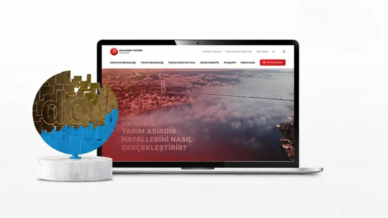 Kalkınma Yatırım Bankası'na DotComm Awards'tan Altın Ödül