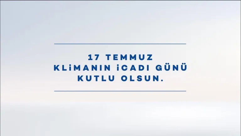 Alarko Carrıer, 17 Temmuz Klimanın İcadı Günü’nü