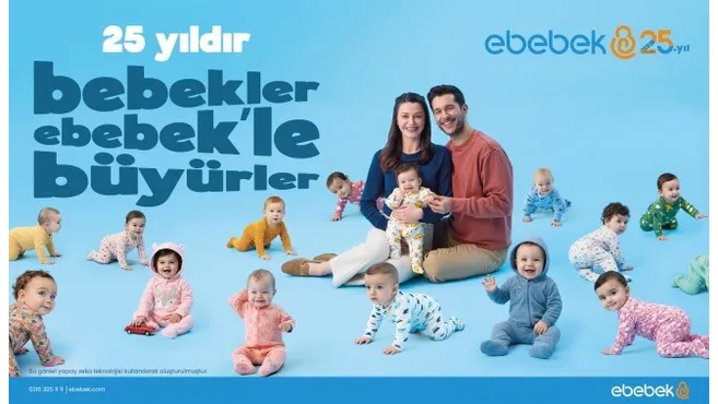 ebebek’ten 25. Yıla Özel Yeni Reklam Filmi