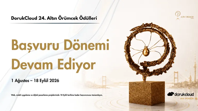 24. Altın Örümcek Ödülleri Başvuru Dönemi Devam Ediyor