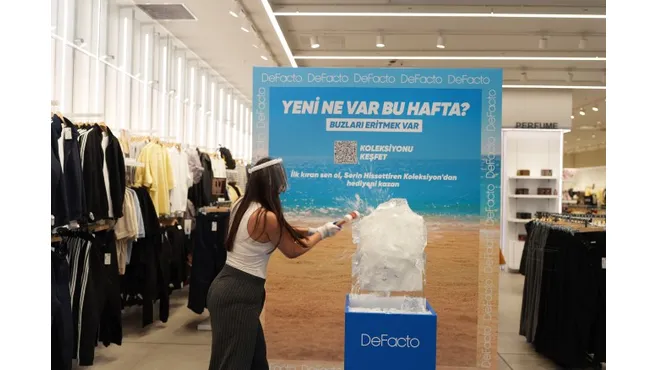 DeFacto Serinliği Anlatmadı, Yaşattı: “Buzları Eritmek” Nasıl Viral Bir Deneyime Dönüştü?