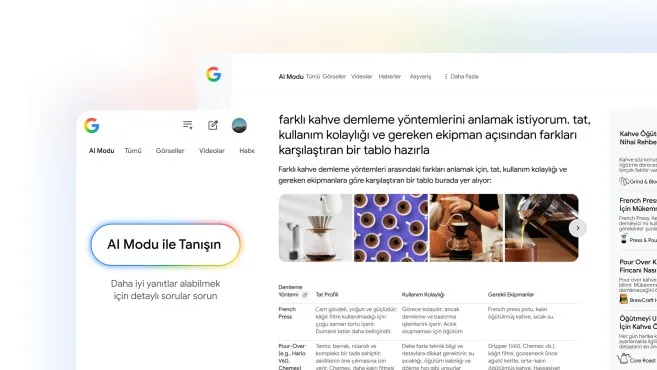 Google Arama’da Gemini 3 Dönemi