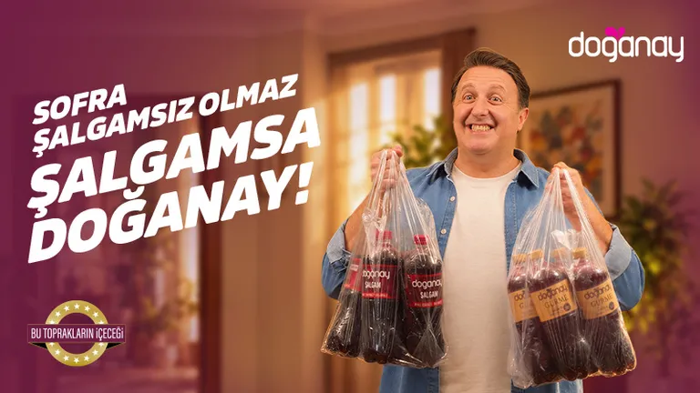 Doğanay ve İlker Ayrık'tan Yeni Kampanya: "Sofra Şalgamsız Olmaz, Şalgamsa Doğanay!