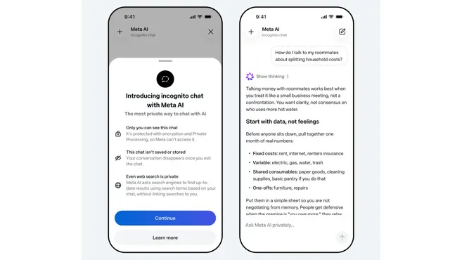 Meta’dan Yapay Zeka Sohbetlerinde Yeni Gizlilik Dönemi