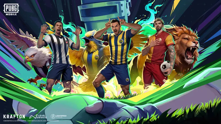 Futbolun Devleri PUBG MOBILE'da