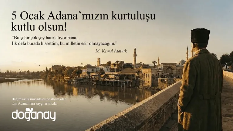 Doğanay’dan 5 Ocak Adana’nın Kurtuluşu’na Özel Film