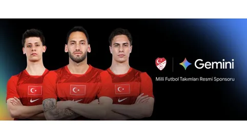 Google Gemini, Türkiye Millî Futbol Takımları'nın Resmi Sponsoru Oldu