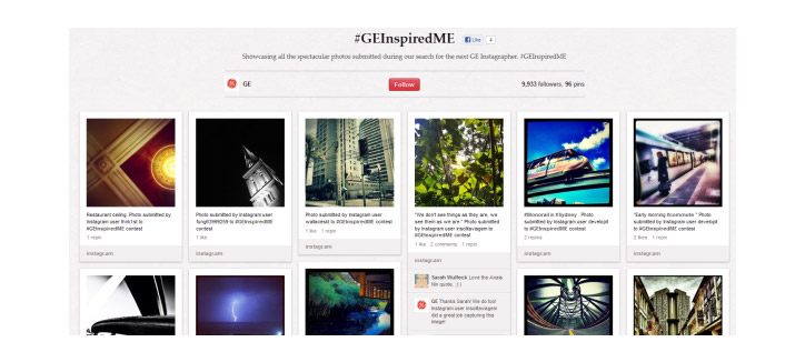 Pinterest Yarışma GE