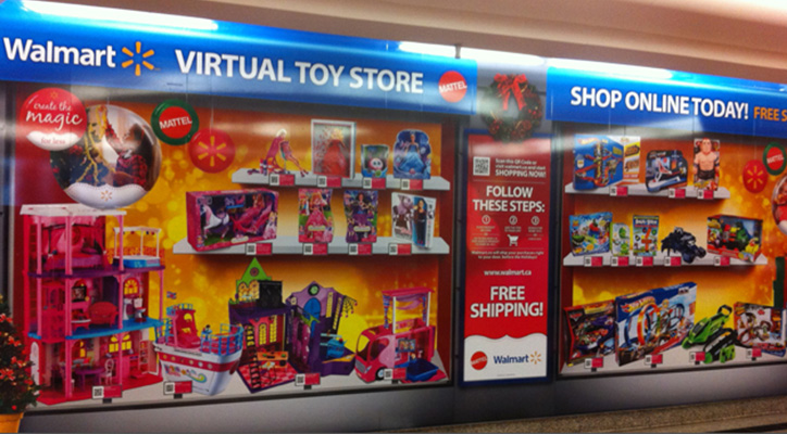  Walmart QR Code Vitrin 