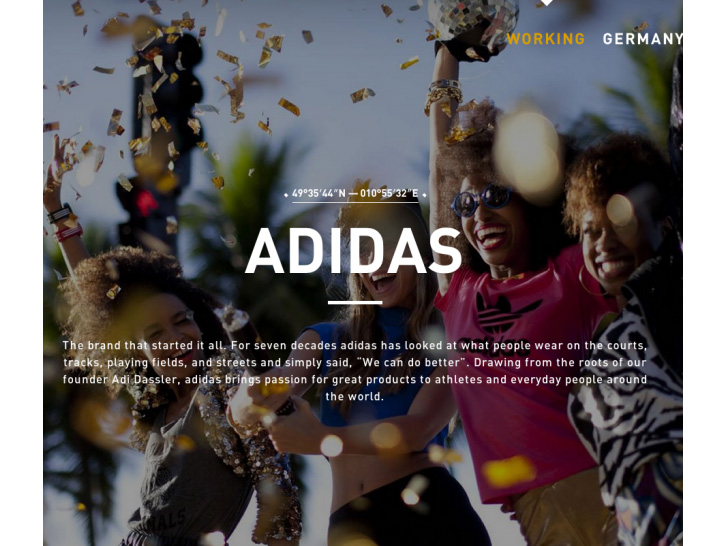  Adidas İnteraktif Videolar 