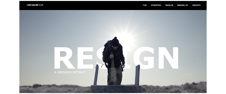 Parallax Web Sitesi Örneği