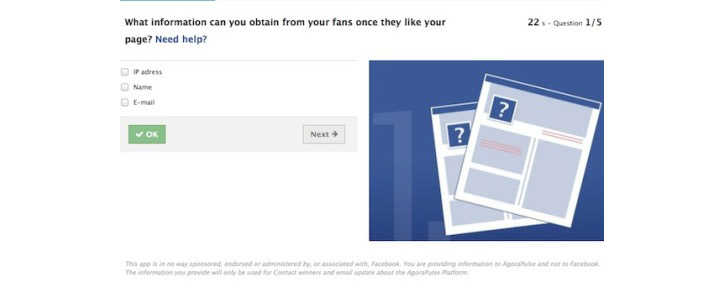 facebook sınav örnekleri