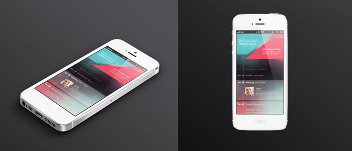 mobil uygulama tasarımı todaysched