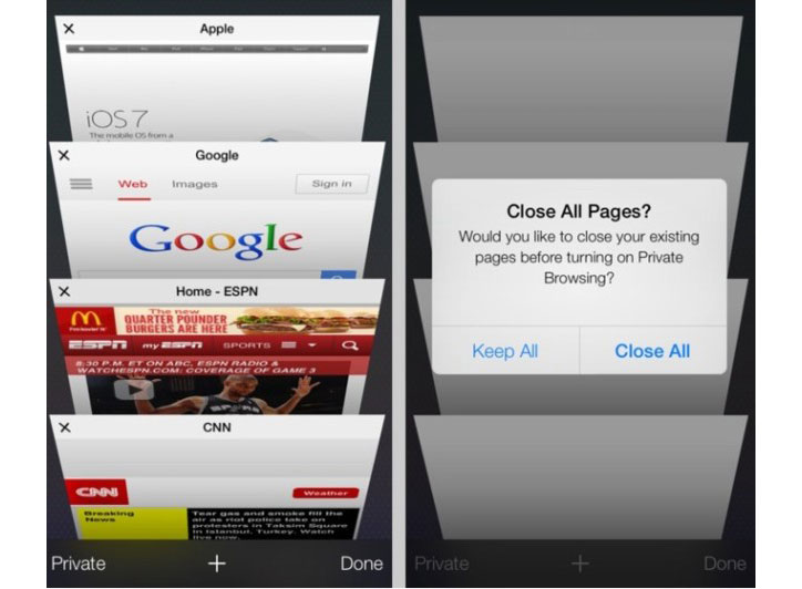 ios 7 safari