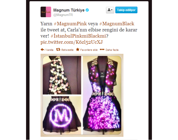 magnum elbise